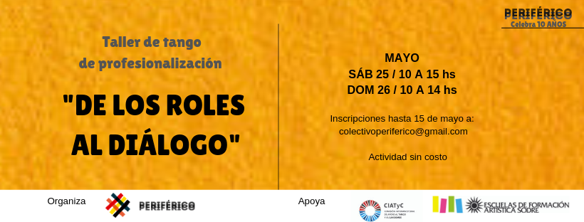 Tallr de los roles al diálogo